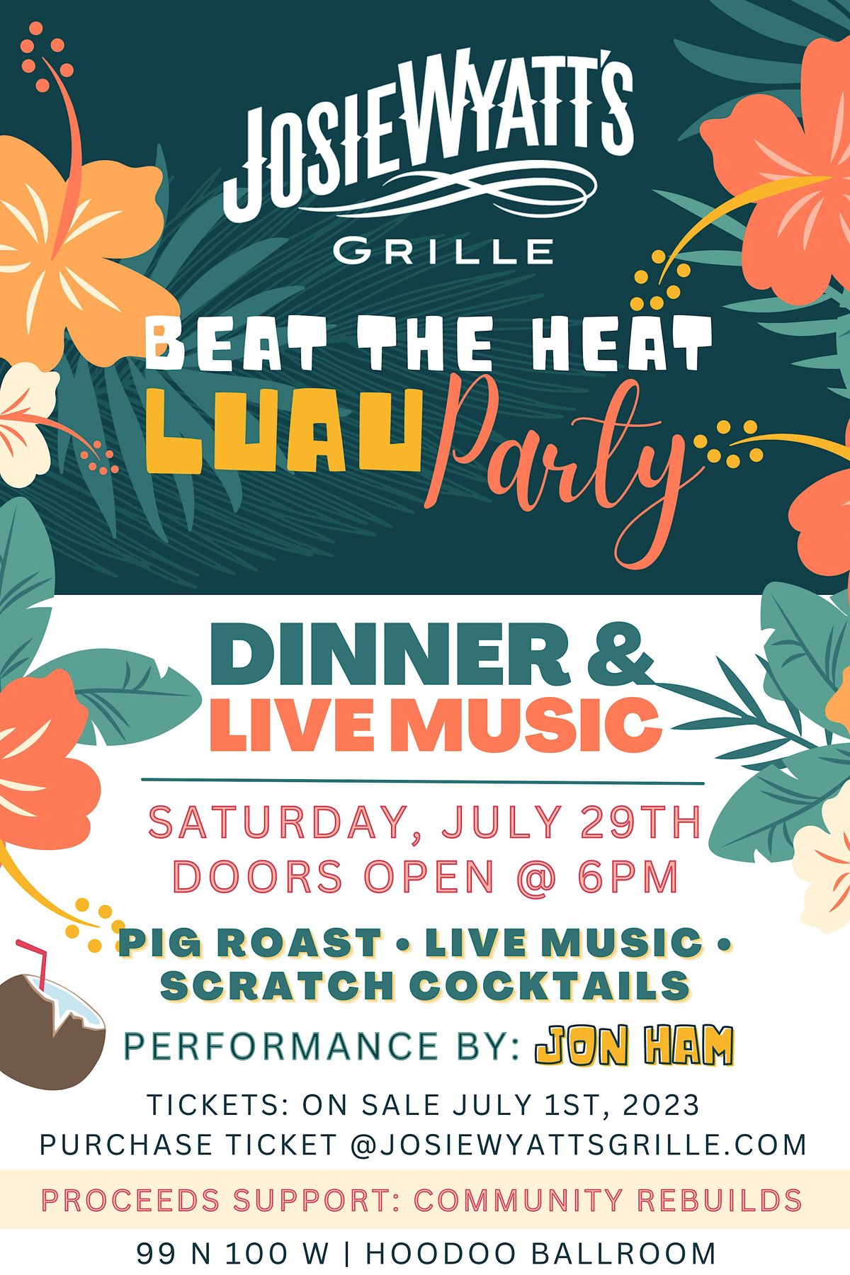 Beat the Heat: Luau Party with Dinner & Live Music, 99 N 100 W, Moab ...