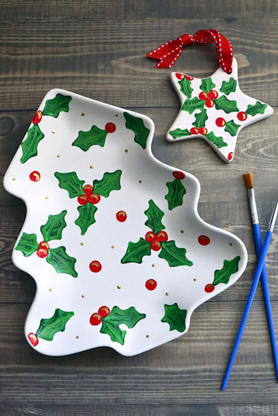 Holiday Platter & Ornament Paint and Sip, Aquila's Nest Vineyards