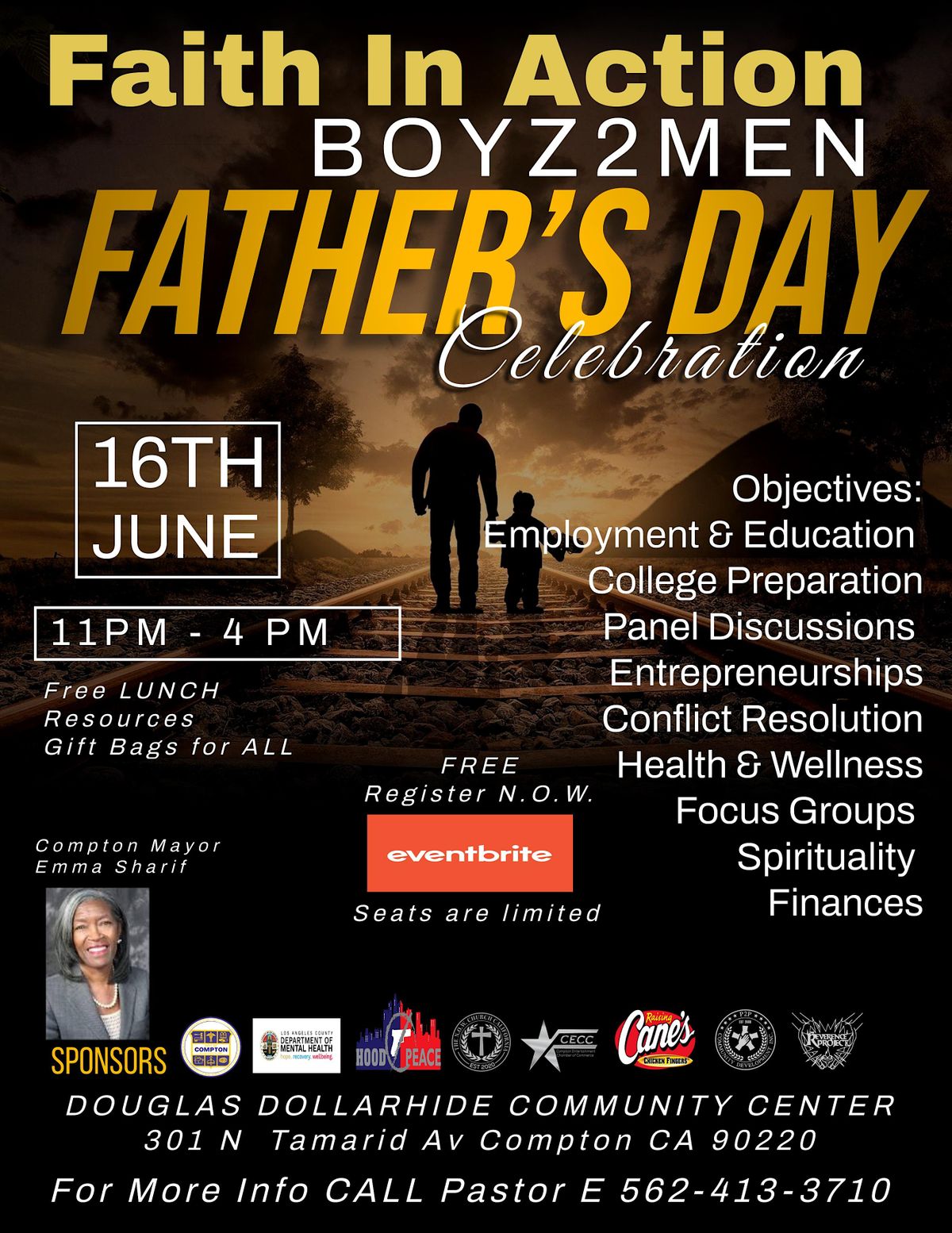 Faith In Action Boyz2Men Fathers Day Celebration, Douglas F. Dollarhide