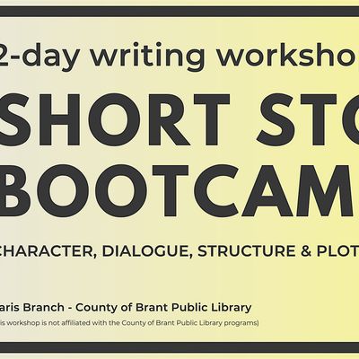 Writing Workshop: Short Story Bootcamp (2 days), Paris Branch--County ...