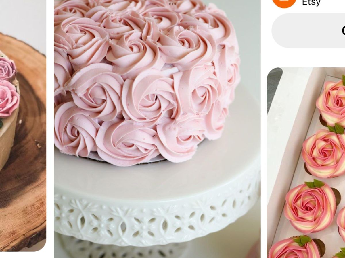 Rose Cake Decorating Class, Cozy District Cafe, Fairfax, January 8 2023