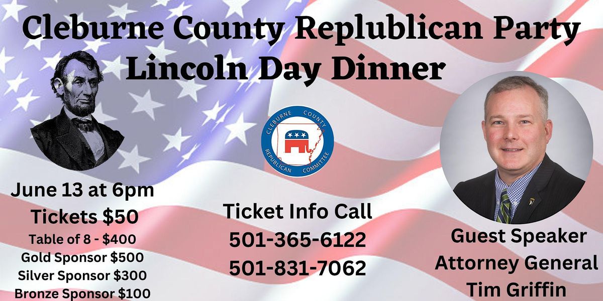 Cleburne County Republican Party Lincoln Day Dinner, 201 Bobbie Jean Ln
