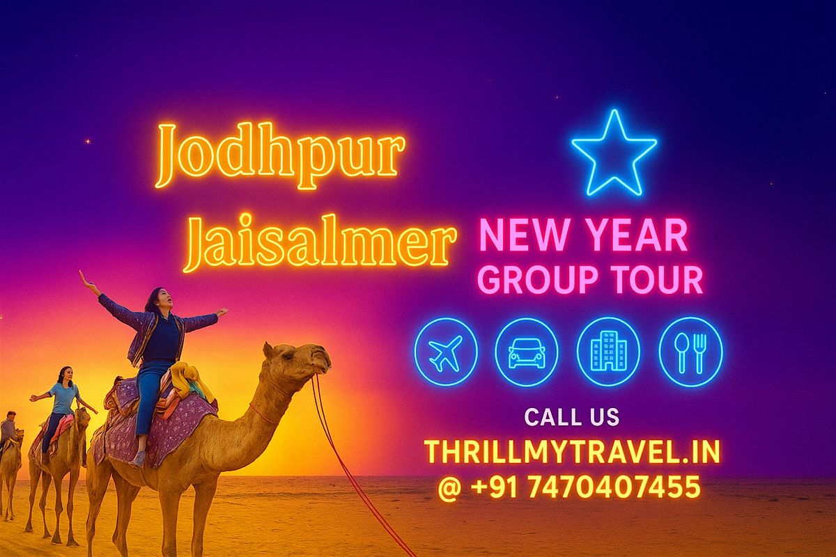 TMT Jodhpur Jaisalmer New Year Trip Package From Vadodara Gujrat, 29 December | Event in Vadodara | AllEvents