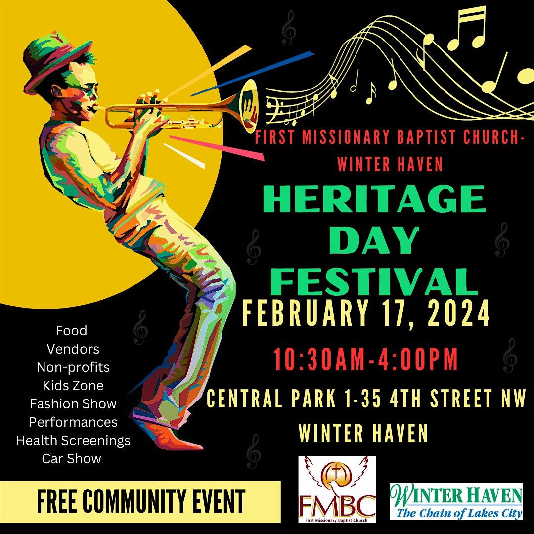 29th Annual Heritage Day Festival Unity in the Community, Central Park