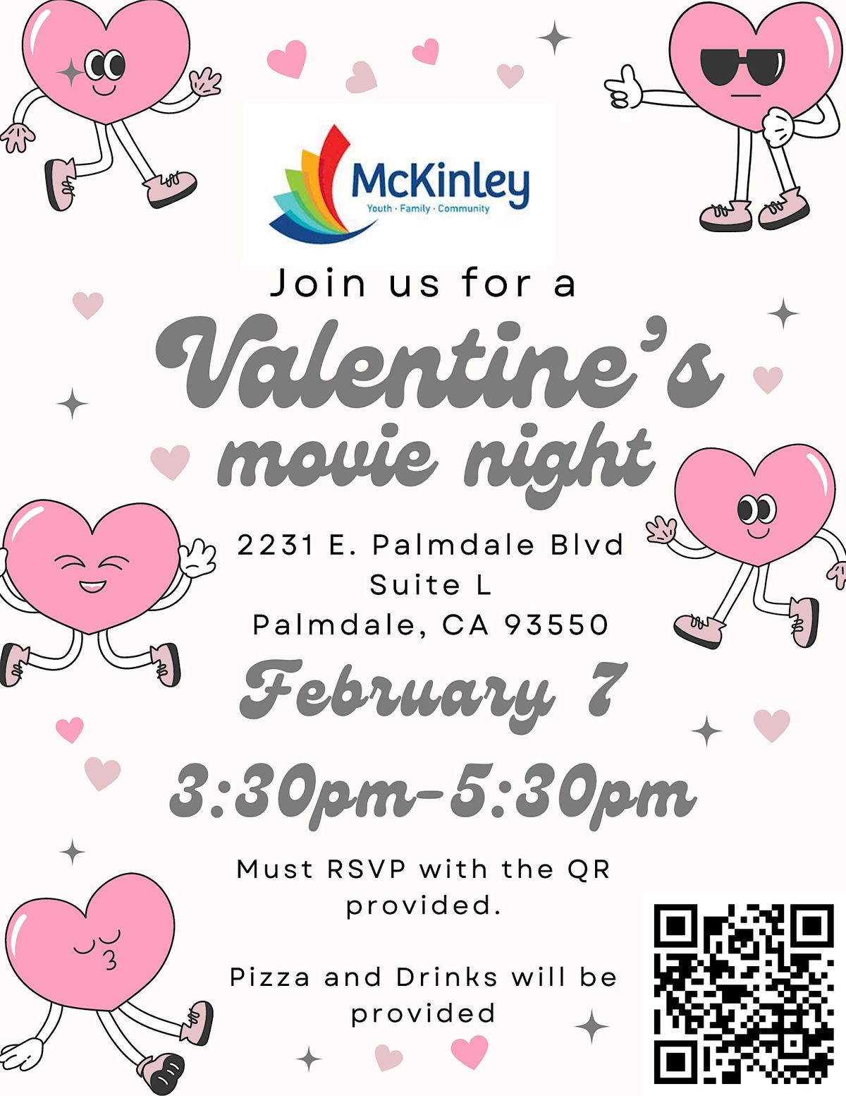 Valentines Day Movie Night, 2231 East Palmdale Boulevard, Palmdale, CA ...