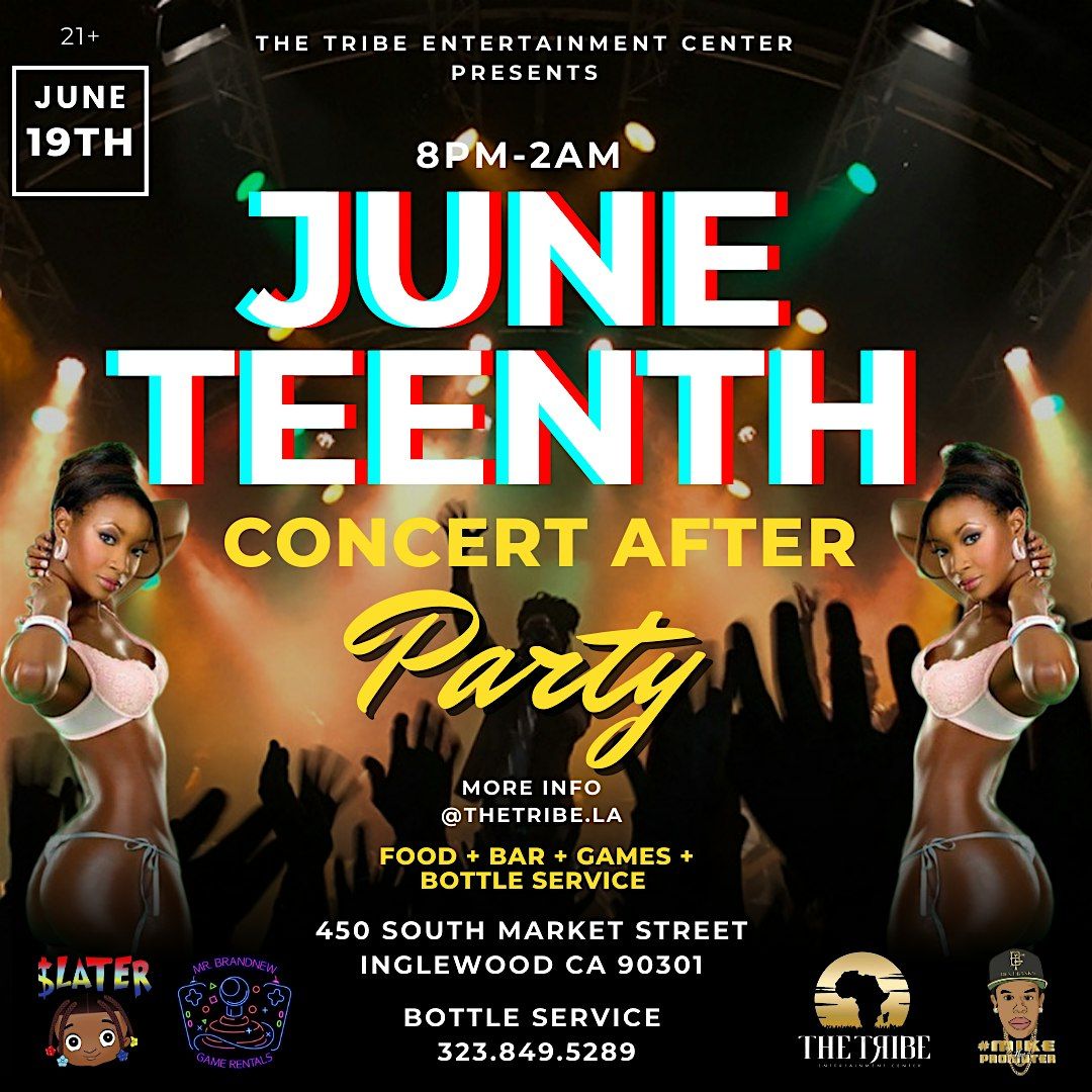 Concert After Party, THE TRIBE ENTERTAINMENT CENTER