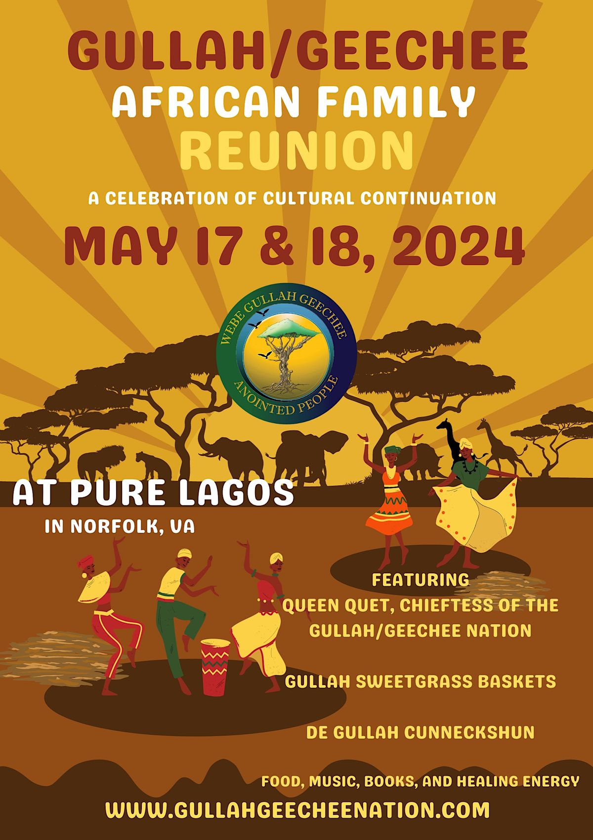 Gullah/Geechee African Family Reunion, Pure Lagos African Art Gallery ...