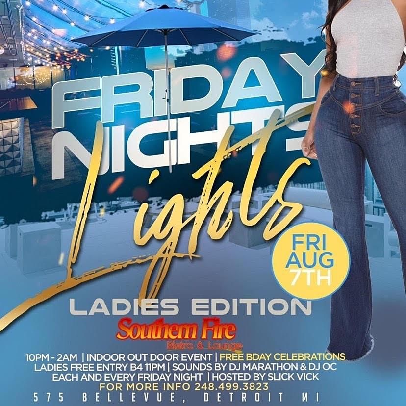 Southern Fires Presents Friday Night Lights Ladies Night At
