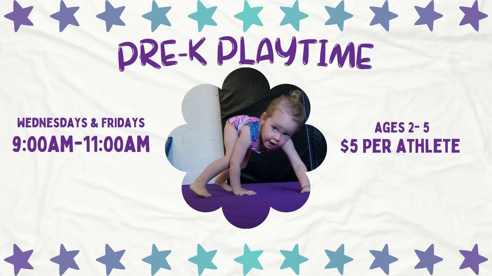 PreK Playtime, Paragon Performance Sports Tumbling, Ninja & Cheer