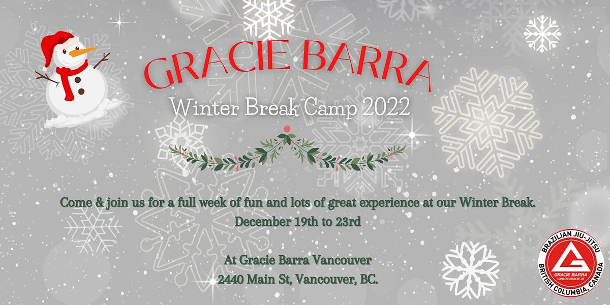 Gracie Barra Winter Break 2022, Gracie Barra Vancouver, December 19