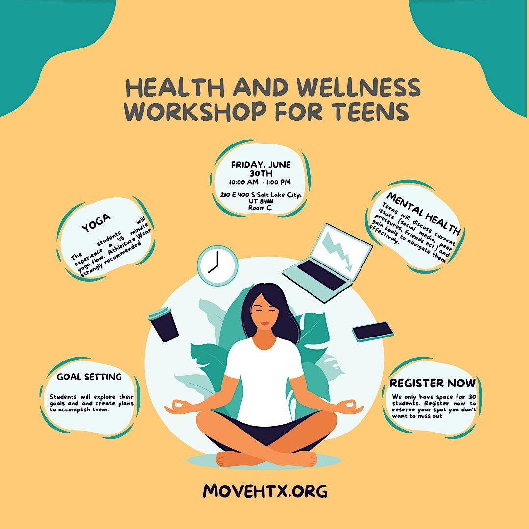 Teen Health and Wellness Salt Lake City Public Library, 30