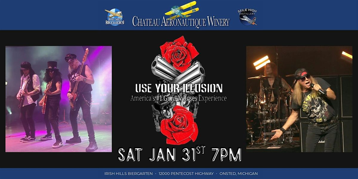 Guns N' Roses Tribute by Use Your Illusion, 31 January | Event in Onsted | AllEvents