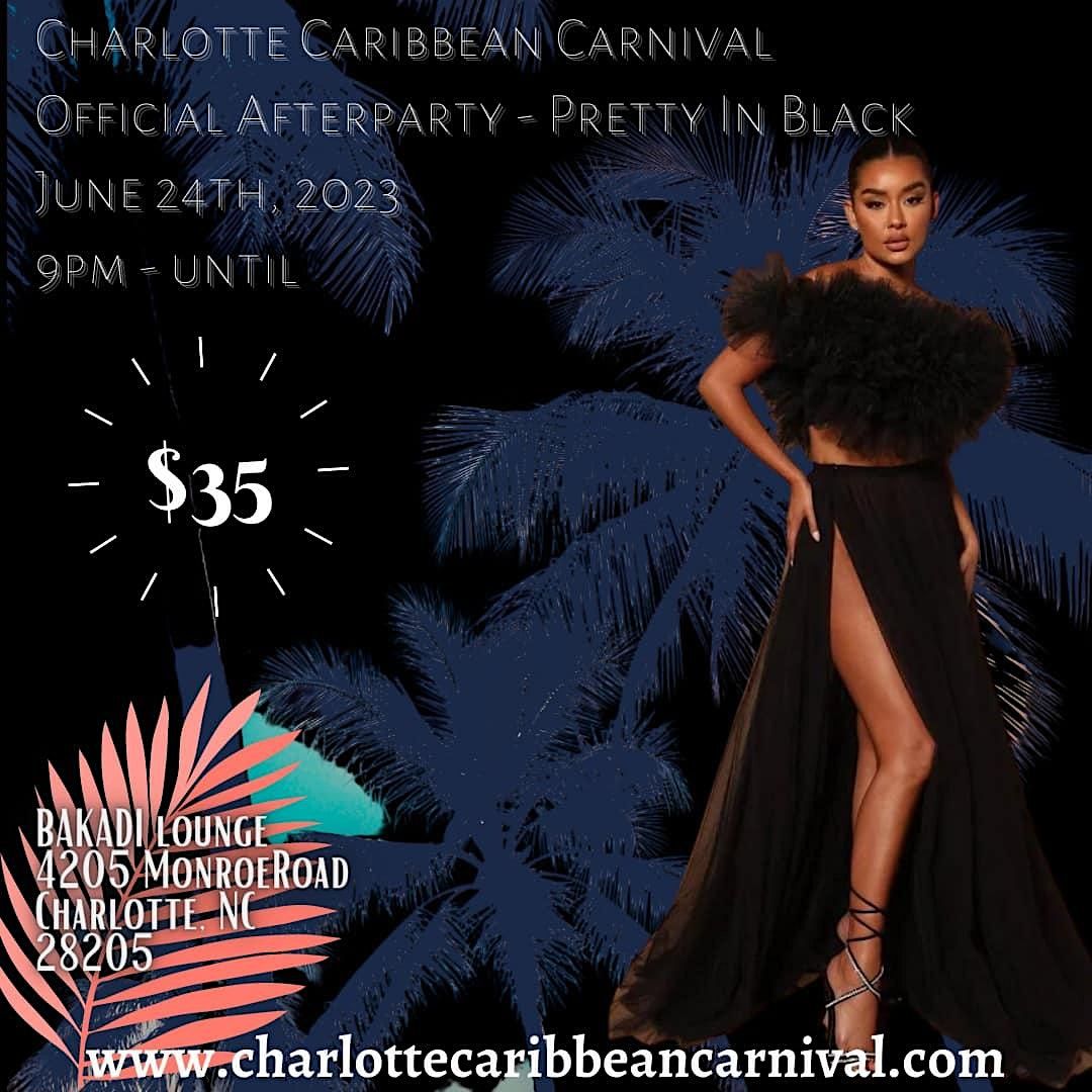 Pretty In Black, Bakadi Lounge, Charlotte, 24 June to 25 June