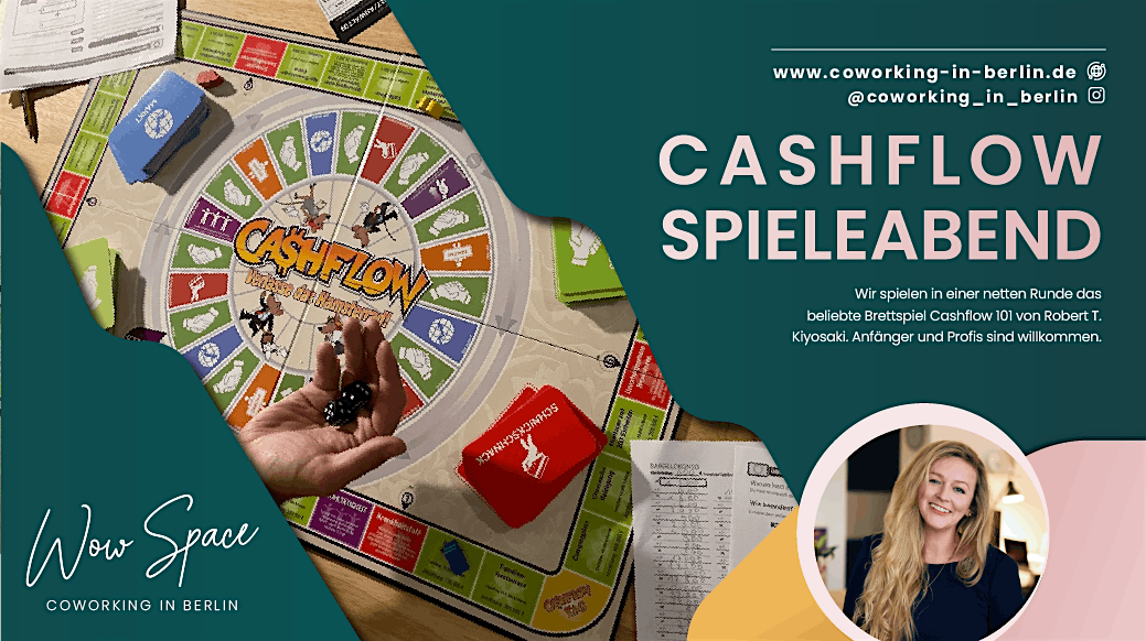 Cashflow Spieleabend & Netzwerken in Berlin-Moabit | Event in Berlin | AllEvents