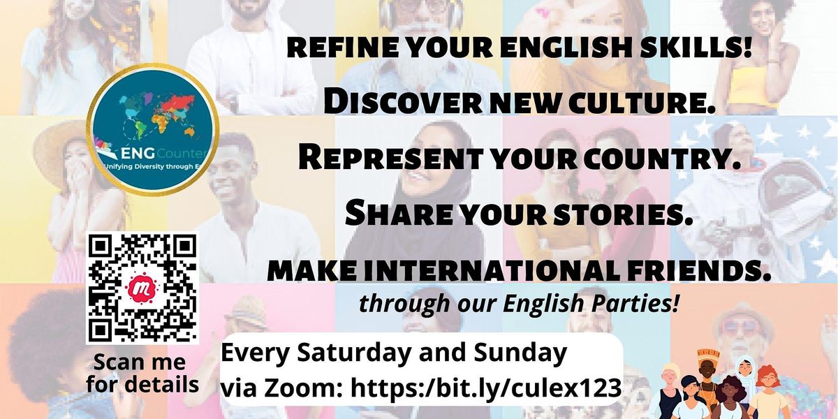 Daily International Party to Practice English, March 18 2023 | Online ...