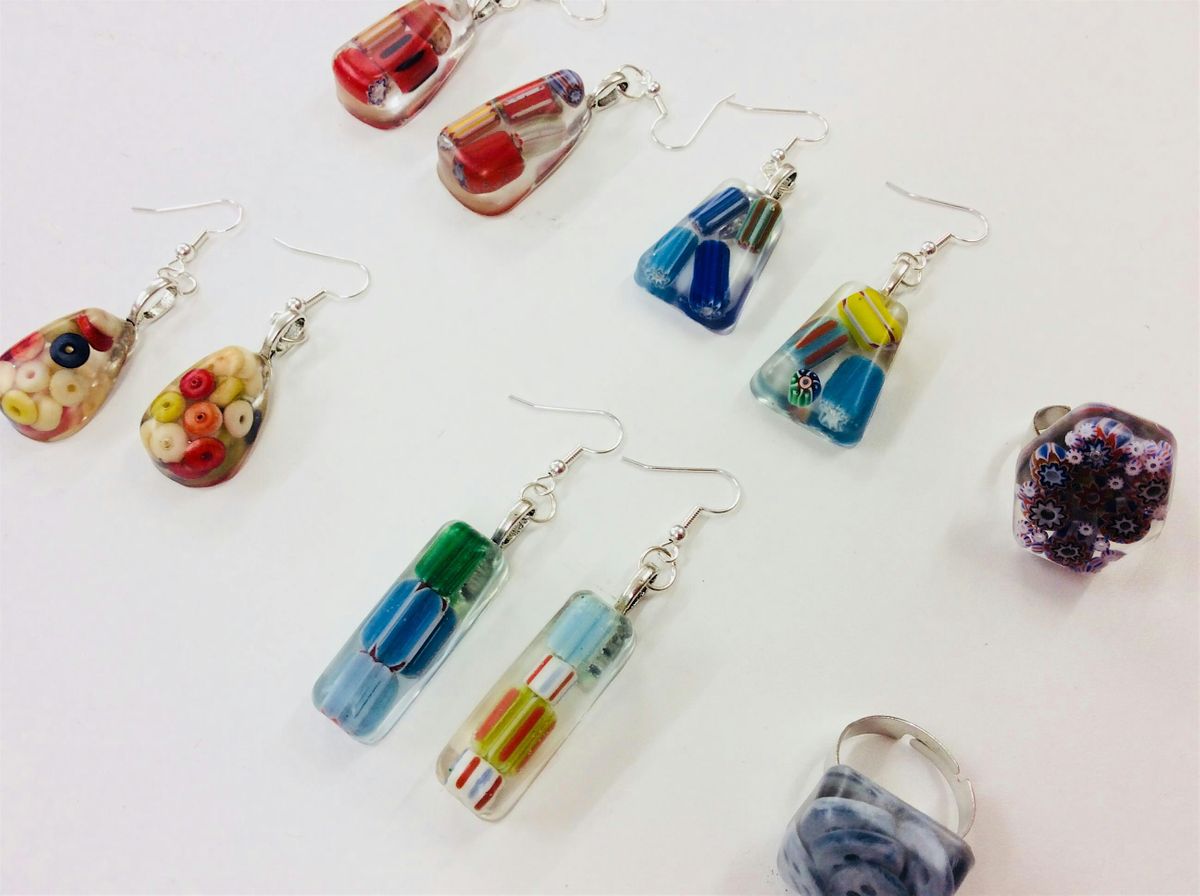 Resin Jewellery Course two part (Eccles), Humbug Art, Eccles, 23 June