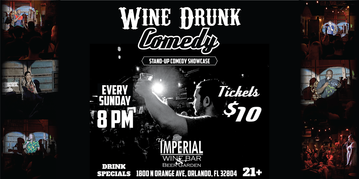 Wine Drunk Comedy | Event in Orlando | AllEvents