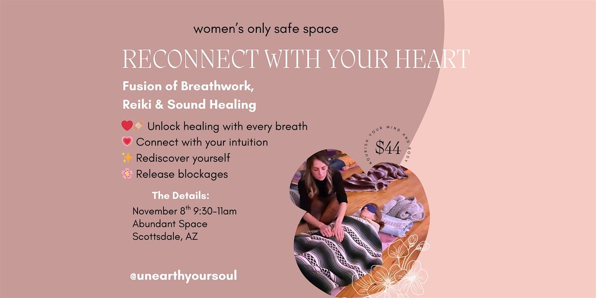 [Scottsdale-Women Only] Event Reiki, Breathwork, and Sound Healing, 11 January | Event in Scottsdale | AllEvents