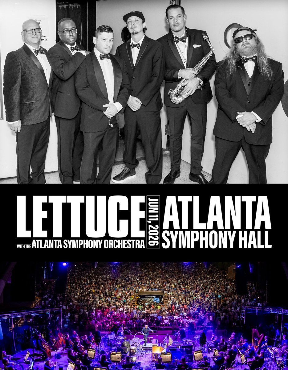 Lettuce & The Atlanta Symphony Orchestra, 10 June | Event in Atlanta | AllEvents