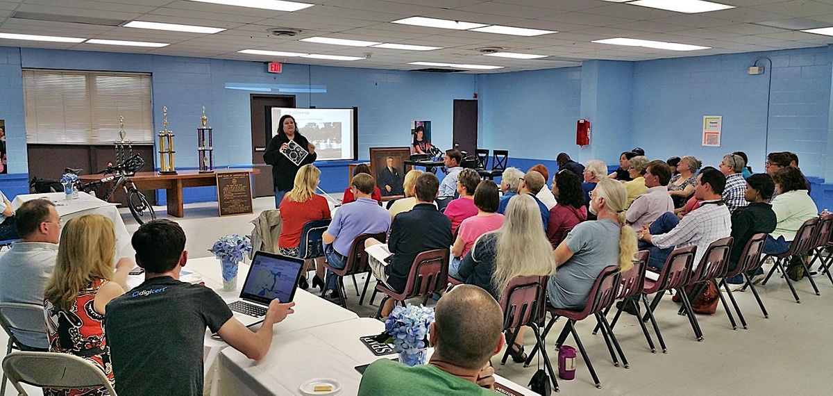 Community Meeting for the Bensley Agrihood, Bensley Community Building