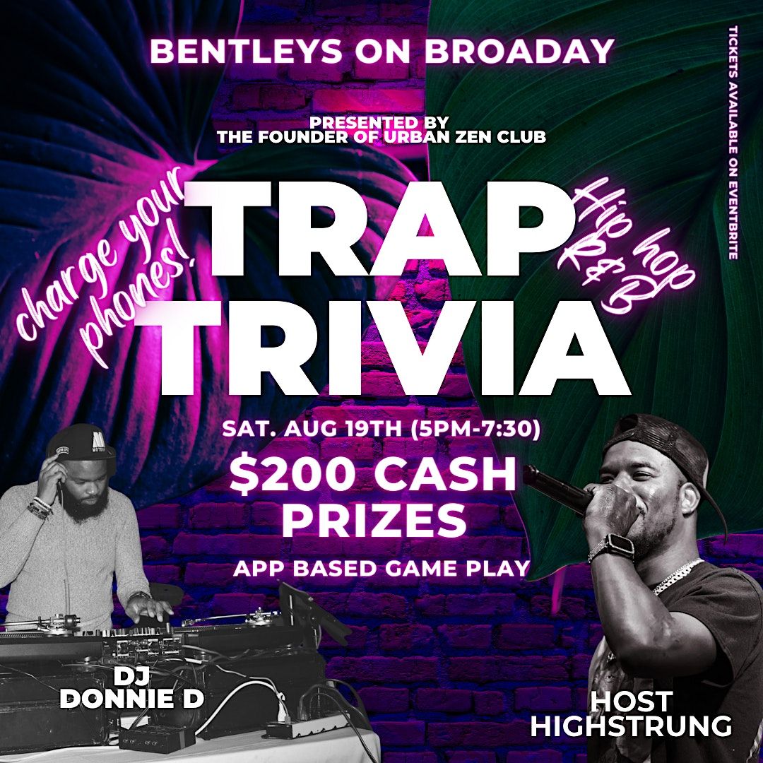 Trap Trivia, Bentley's Bar, San Antonio, 19 August 2023 AllEvents.in