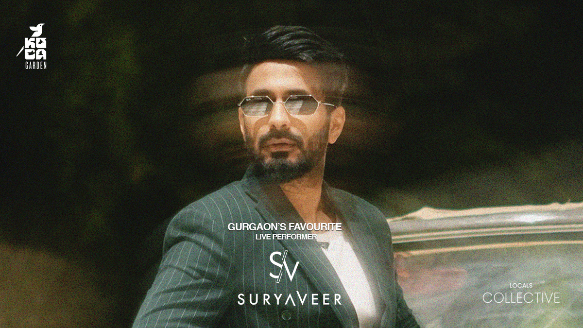 Suryaveer Performing Live at KOCA Garden, 29 November | Event in Gurgaon | AllEvents