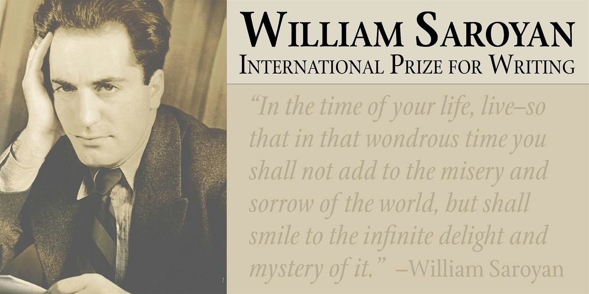 2026 William Saroyan International Prize for Writing | Event in Stanford | AllEvents