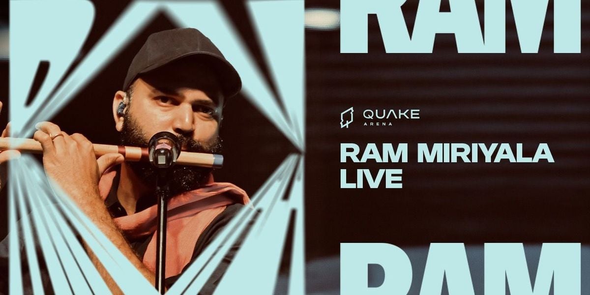 Ram Miriyala Live at Quake!, 24 July | Event in Hyderabad | AllEvents