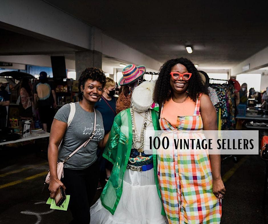Vintage Garage July 16, 100 Vintage Sellers!, Vintage Garage Evanston