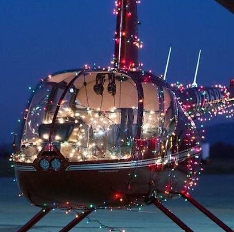 Ransom Canyon Helicopter Christmas Light Tours, 2 February 2023