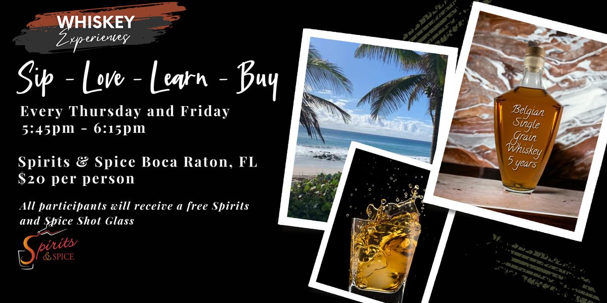 Spirits & Spice Boca Raton Whiskey Experience, Spirits & Spice Boca