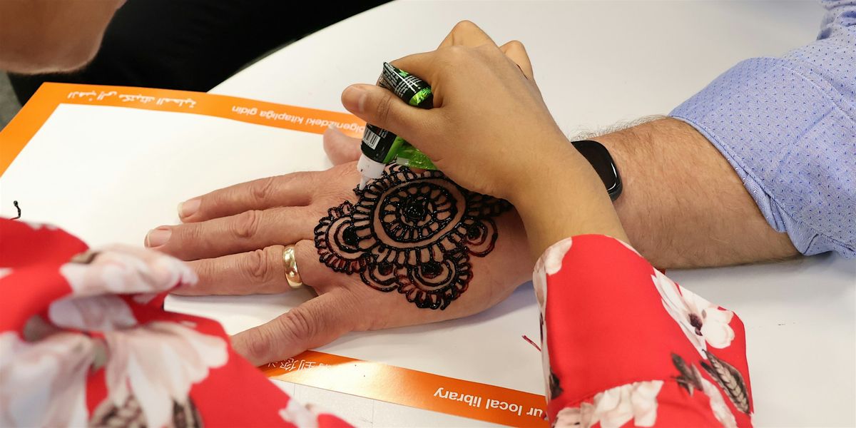 Henna Workshop - Unanderra Library, Unanderra Library, 19 June 2024 ...