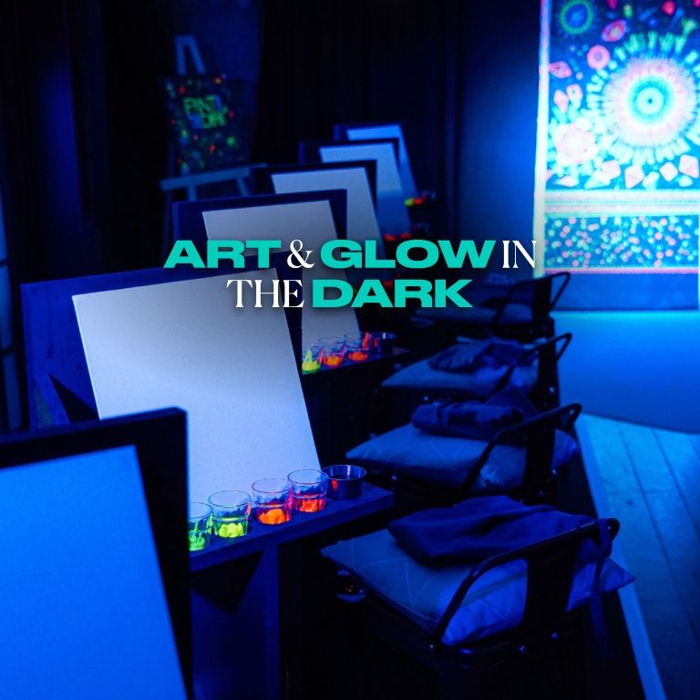 Art and Glow in the Dark Paint & Sip in the Dark, Hanover