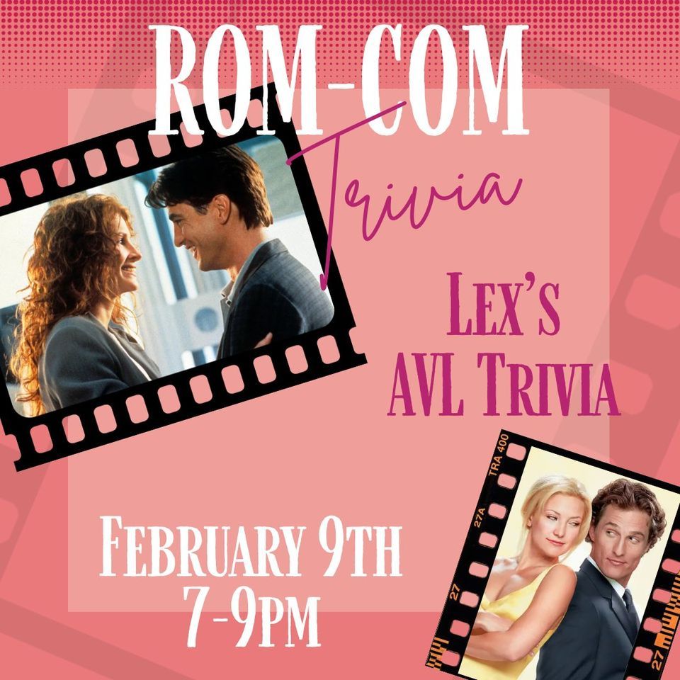 Rom-Com Trivia at Gingers Revenge, Ginger's Revenge Craft Brewery ...