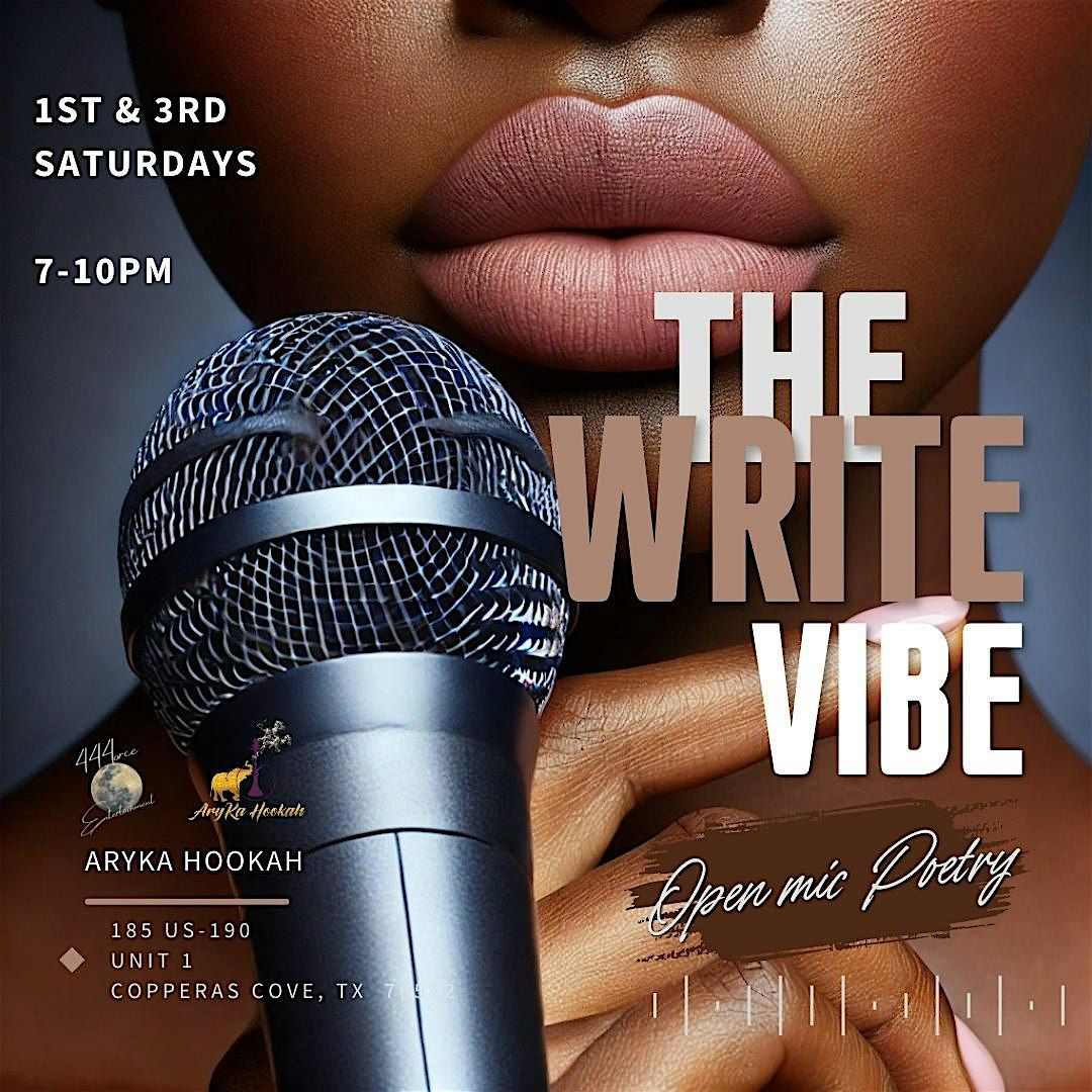 444orce: The Write Vibe | Event in Copperas Cove | AllEvents