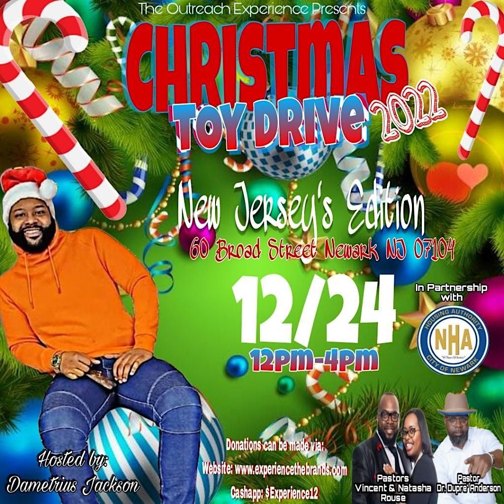 The Outreach Experience Presents Christmas Toy Drive New Jersey