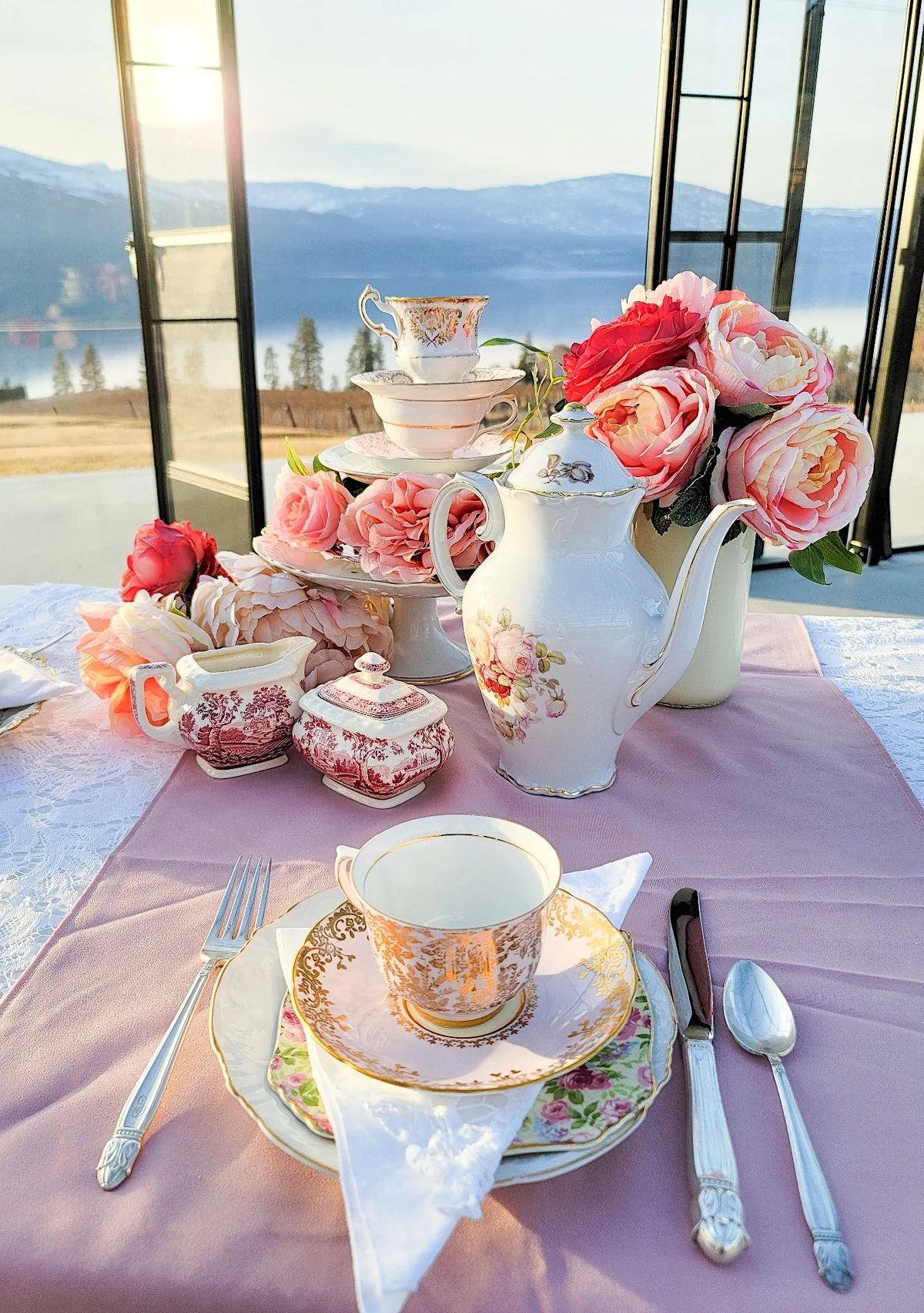 Galentines Day Afternoon Tea, The Vibrant Vine Winery, Kelowna