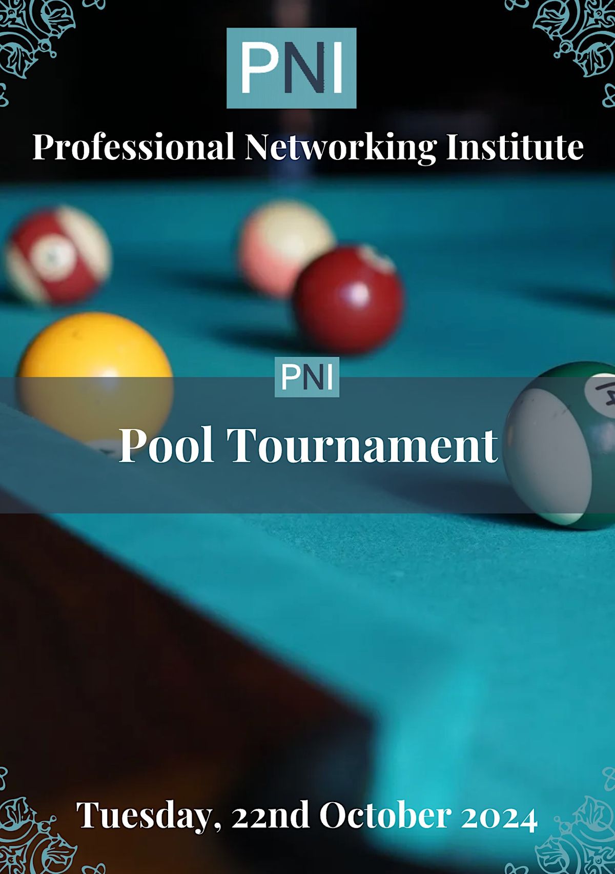 Professional Networking Pool Tournament October 2025, Perth, 22