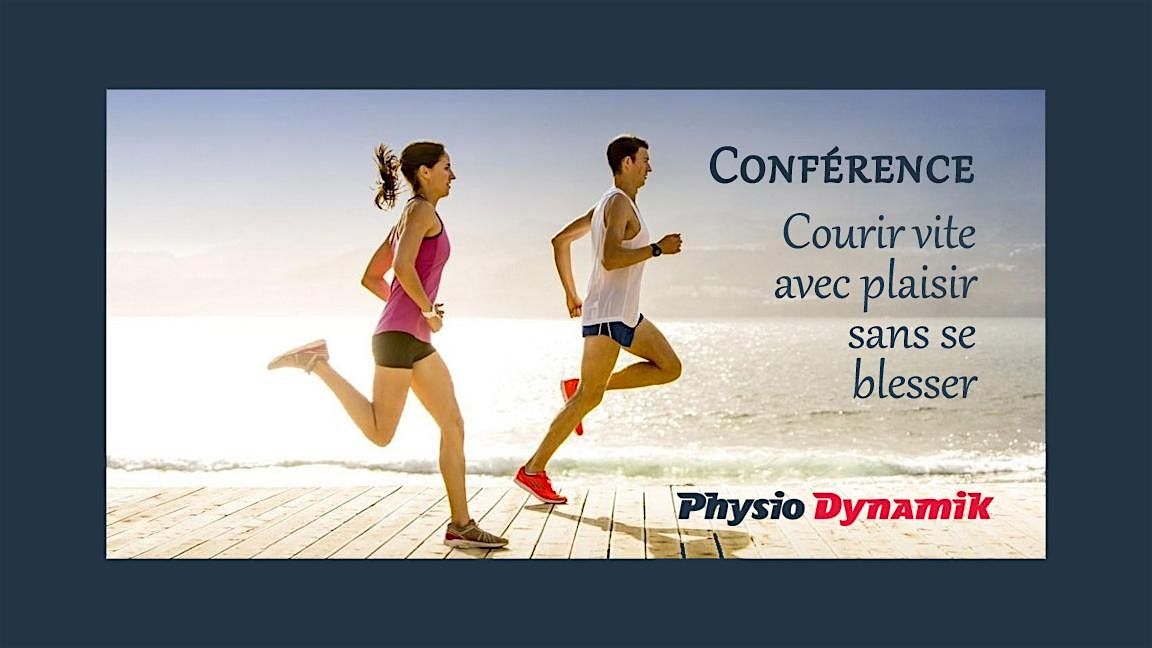 Conférence: Courir vite, avec plaisir sans se blesser, 24 October | Event in Brossard | AllEvents