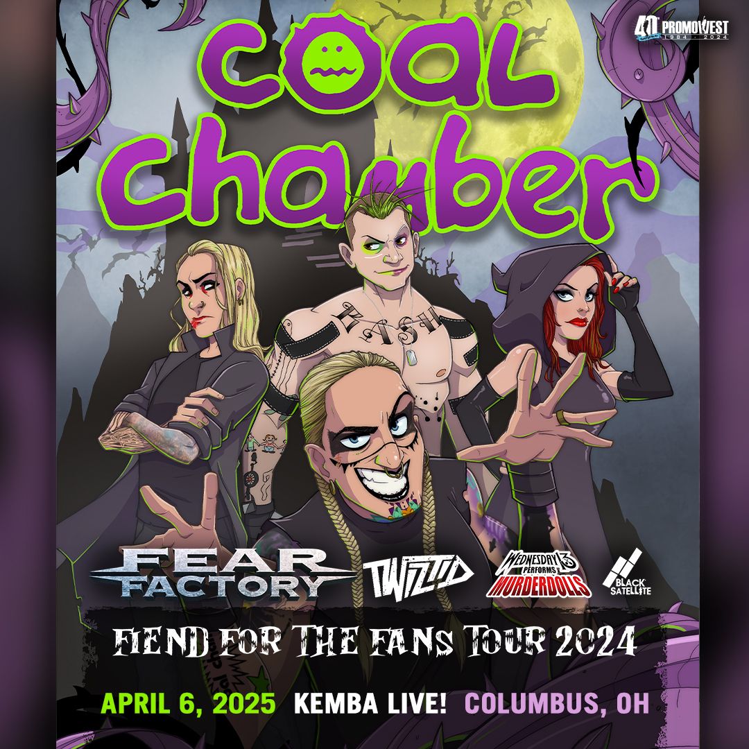 Coal Chamber at KEMBA LIVE!, KEMBA LIVE!, Columbus, 6 April 2025 | AllEvents coal-chamber-at-kemba-live-kemba-live-columbus-6-april-2025-allevents