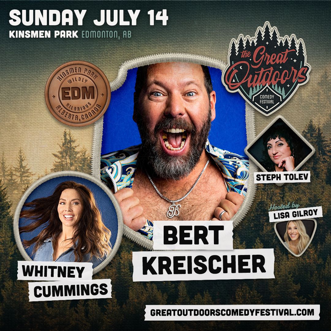 Great Outdoors Comedy Festival (Sunday Evening) with Bert Kreischer, 25 August | Event in Calgary | AllEvents