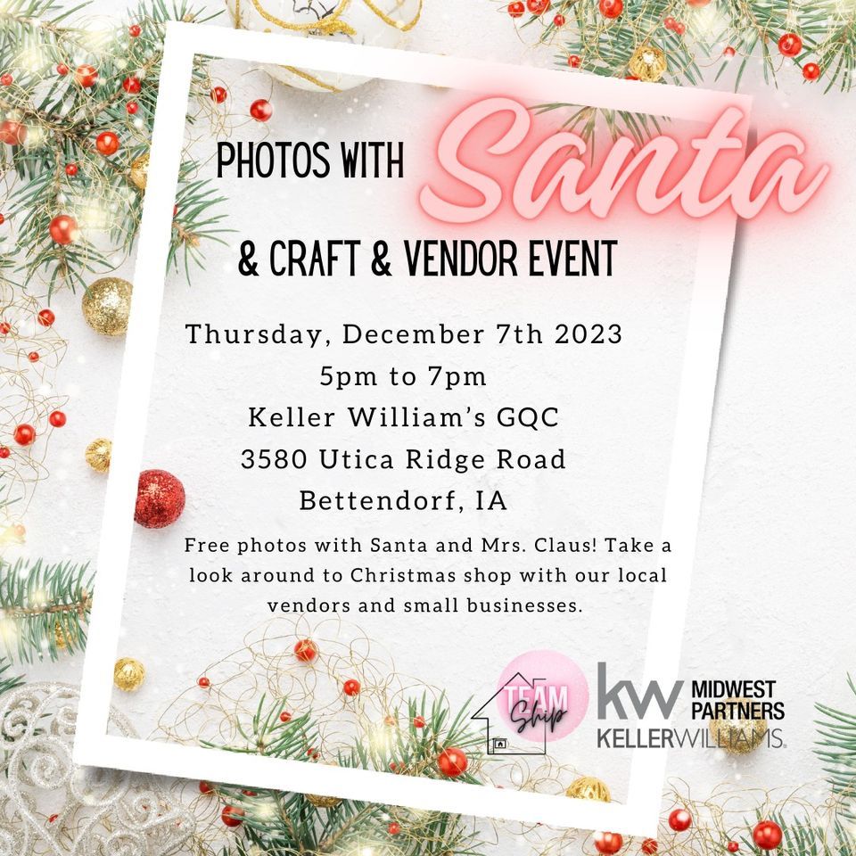 Photos with Santa , 3580 Utica Ridge Rd, Bettendorf, IA 527221620