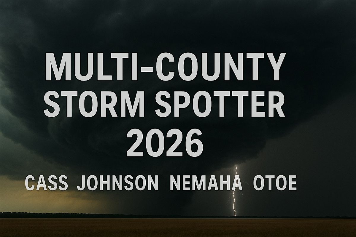 Multi-County Storm Spotter Training – March 31, 2026, 31 March | Event in Syracuse | AllEvents