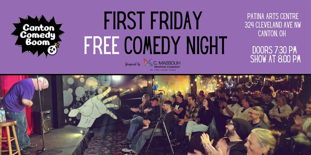 Canton Comedy Boom's (Free) First Friday Comedy Show! | Event in Canton | AllEvents