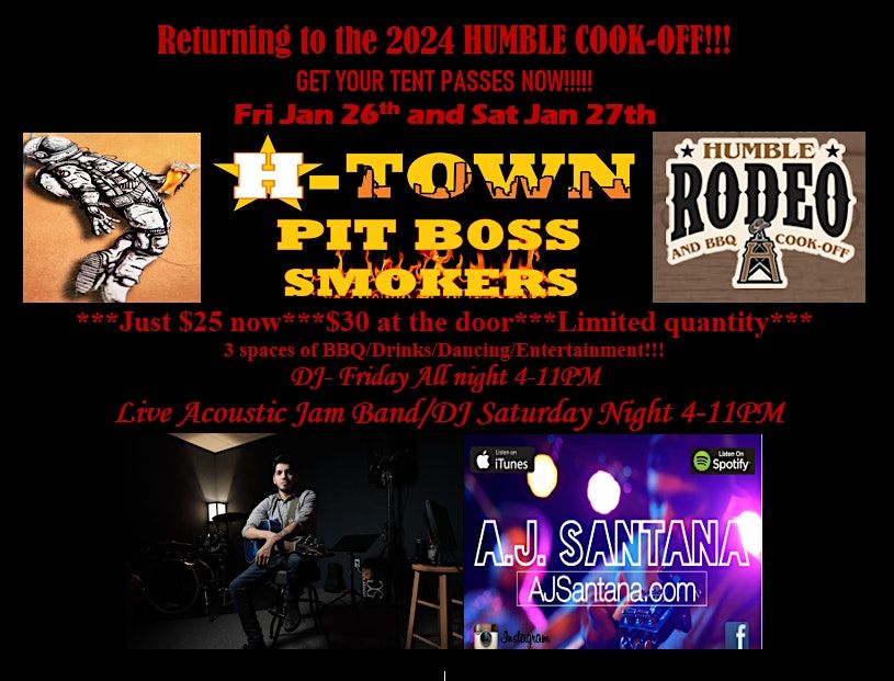 HTOWN PIT BOSS SMOKERS 2024 Humble CookOff Fri Jan 26th/Sat Jan