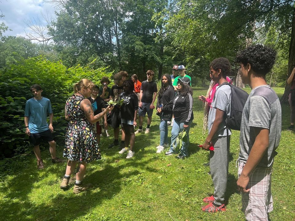 Invasive Species Walk & Talk at Caz Park, Cazenovia Park Buffalo, 30 August