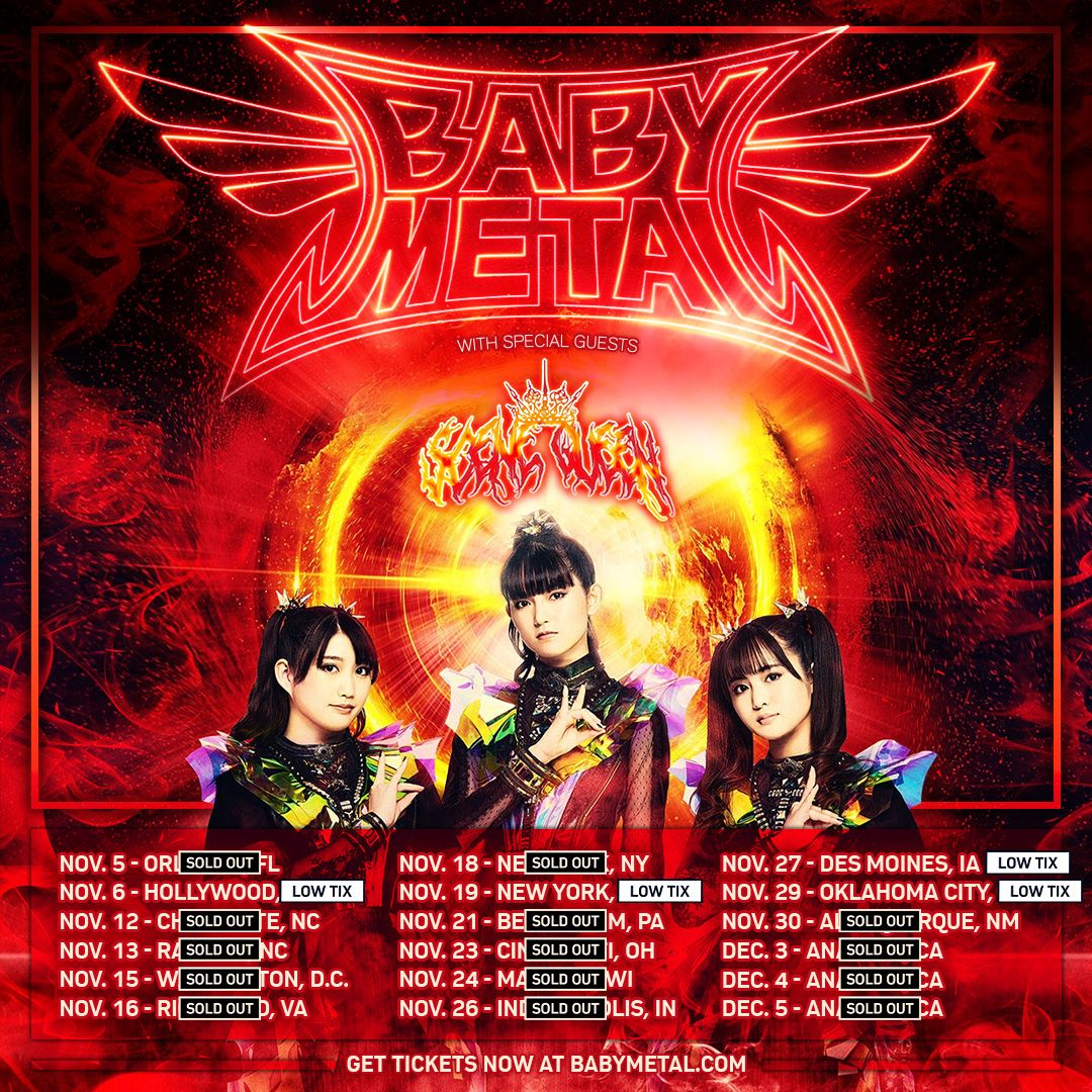 Babymetal at O2 Arena - London, 30 May | Event in London | AllEvents