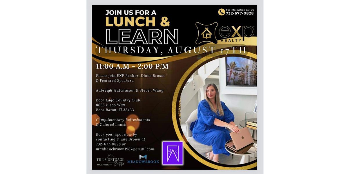 Lunch and Learn with Aubreigh Hutchison Group, Boca Lago Golf & Country