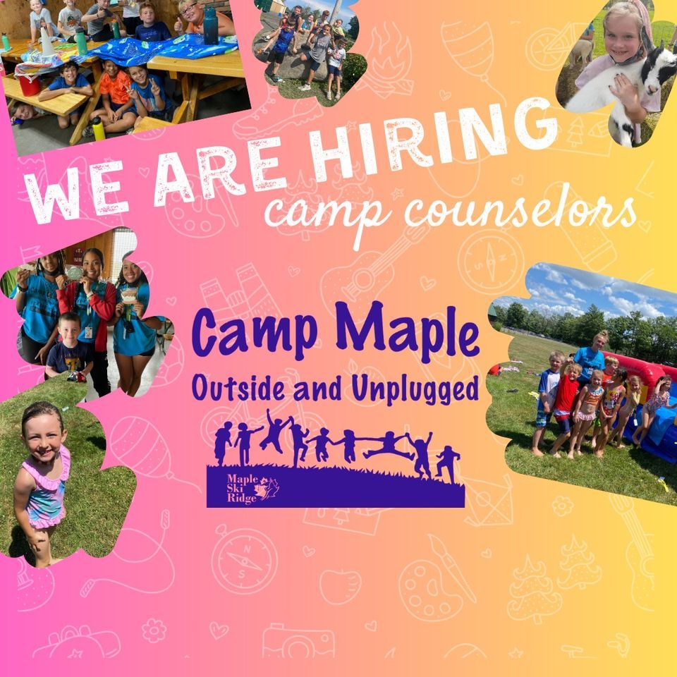 Camp Maple Counselors Hiring Session, Maple Ski Ridge, Duanesburg, 6