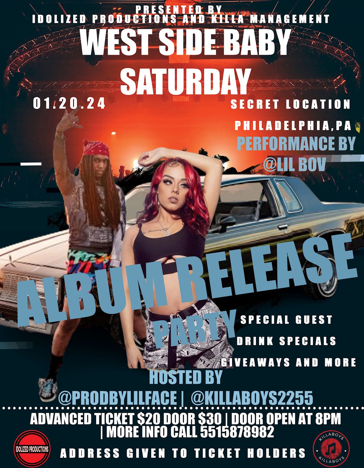 REKBANGA WEST SIDE BABY ALBUM RELEASE PARTY W/ PERFORMANCE LIL BO, 2301